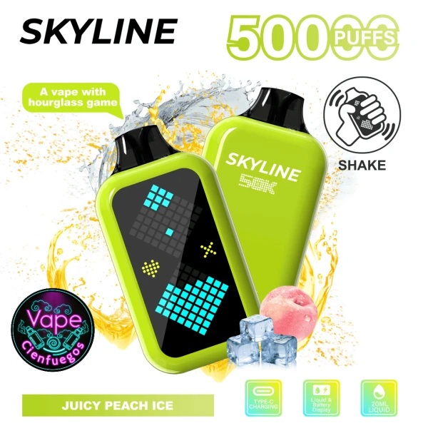 Skyline de 50 mil puff 💨. Sabor Melocotón Frío 🍑❄️'s foto | Vape Cienfuegos |  BizneCubano