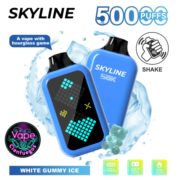 Skyline de 50 mil puff 💨. Sabor Gomitas Dulces Fría 🧸🍭❄️'s foto | Vape Cienfuegos |  BizneCubano