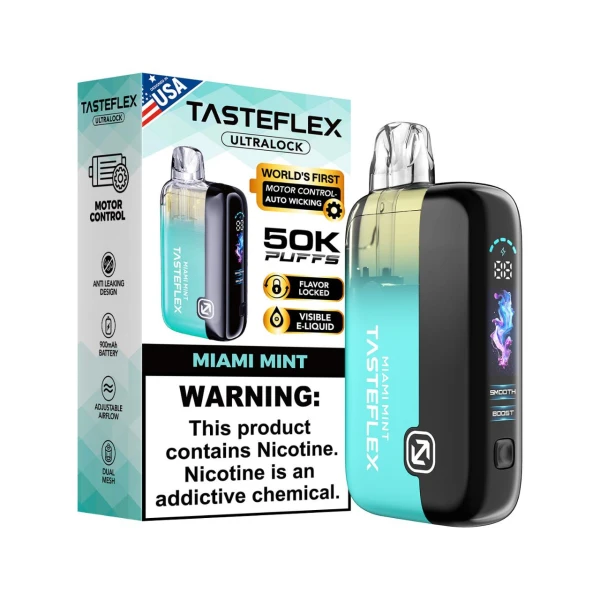Testafle de 50 mil puff 💨. Sabor Menta Miami 🌿🇺🇸❄️'s foto | Vape Cienfuegos |  BizneCubano