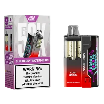 Lost Ángel de 50 mil puff 💨. Sabor Arándanos con Melón 🫐🍉's foto | Vape Cienfuegos |  BizneCubano