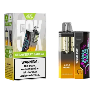 Lost Ángel de 50 mil puff 💨. Sabor Fresa con Plátano 🍓🍌's foto | Vape Cienfuegos |  BizneCubano