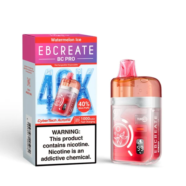 Ebercreate de 40 mil puff 💨.Sabor Melón Frío 🍉❄️'s foto | Vape Cienfuegos |  BizneCubano