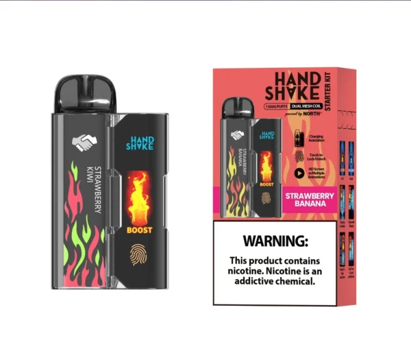 Hand Shake de 15 mil puff 💨. Sabor Fresa con Plátano 🍓🍌's foto | Vape Cienfuegos |  BizneCubano