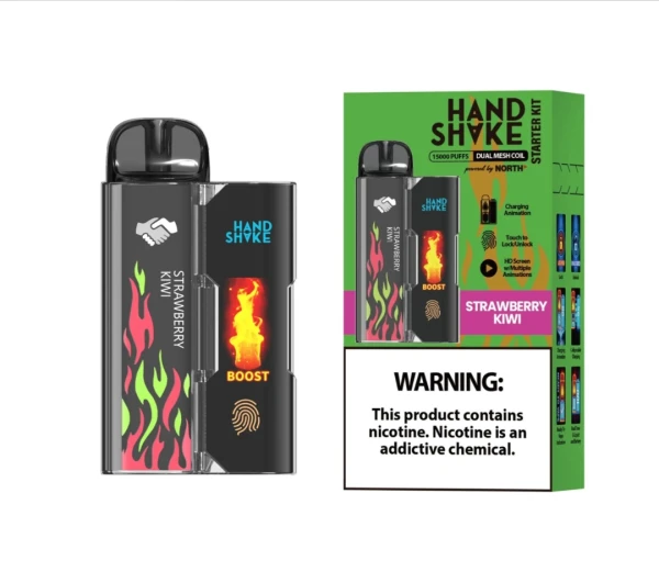 Hand Shake de 15 mil puff 💨. Sabor Fresa con Kiwi 🍓🥝's foto | Vape Cienfuegos |  BizneCubano