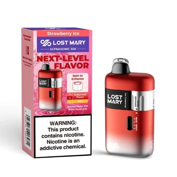 Lost Mary Ultrasónic  35 mil puff 💨. Sabor Fresa Fría 🍓❄️'s foto | Vape Cienfuegos |  BizneCubano