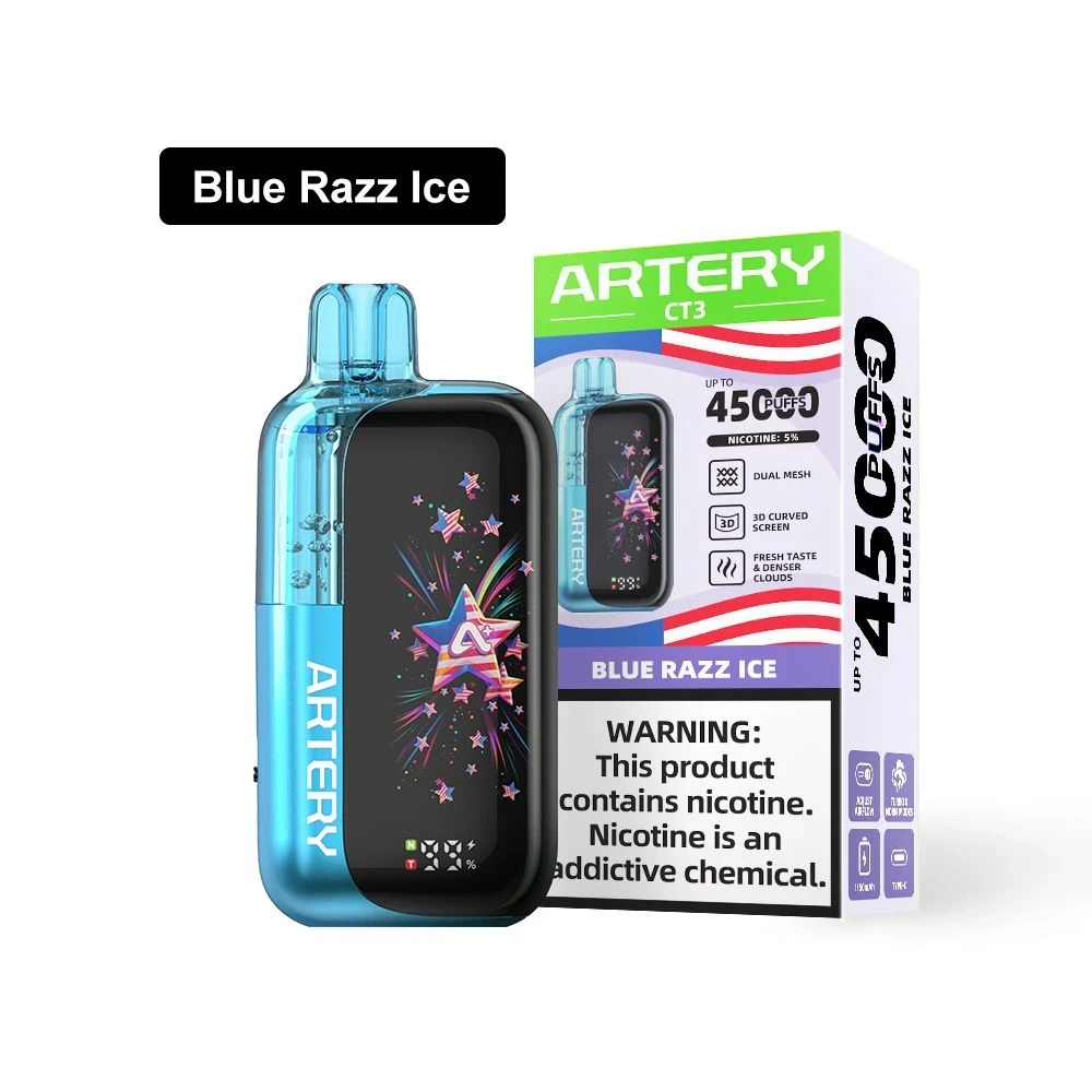 Artery CT3 de 45 mil puff 💨. Sabor Frambuesa Fría 🍇❄️'s foto | Vape Cienfuegos |  BizneCubano