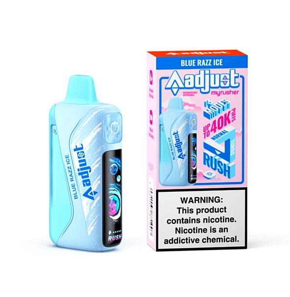 Adjust Myrusher de 40 mil puff 💨.Sabor Frambuesa Fría 🍇❄️'s foto | Vape Cienfuegos |  BizneCubano